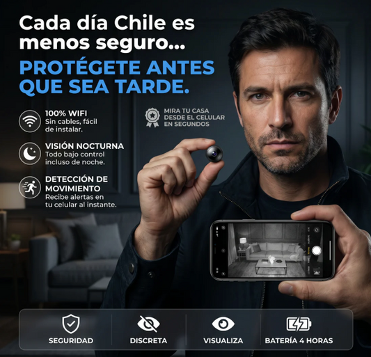 Mini Camara 150º Seguridad para tu hogar